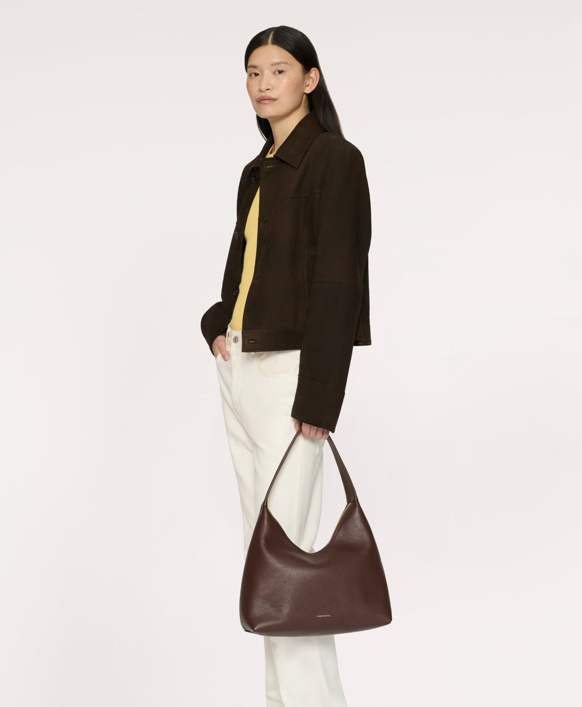 Mansur Gavriel Candy Hobo - Chocolate