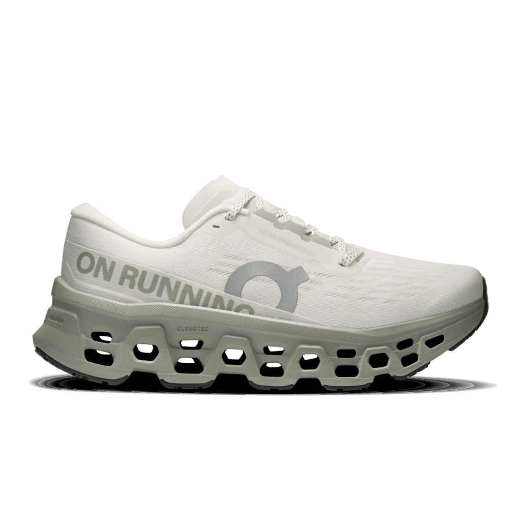 On Cloudmonster Women's - Ivory / Tin