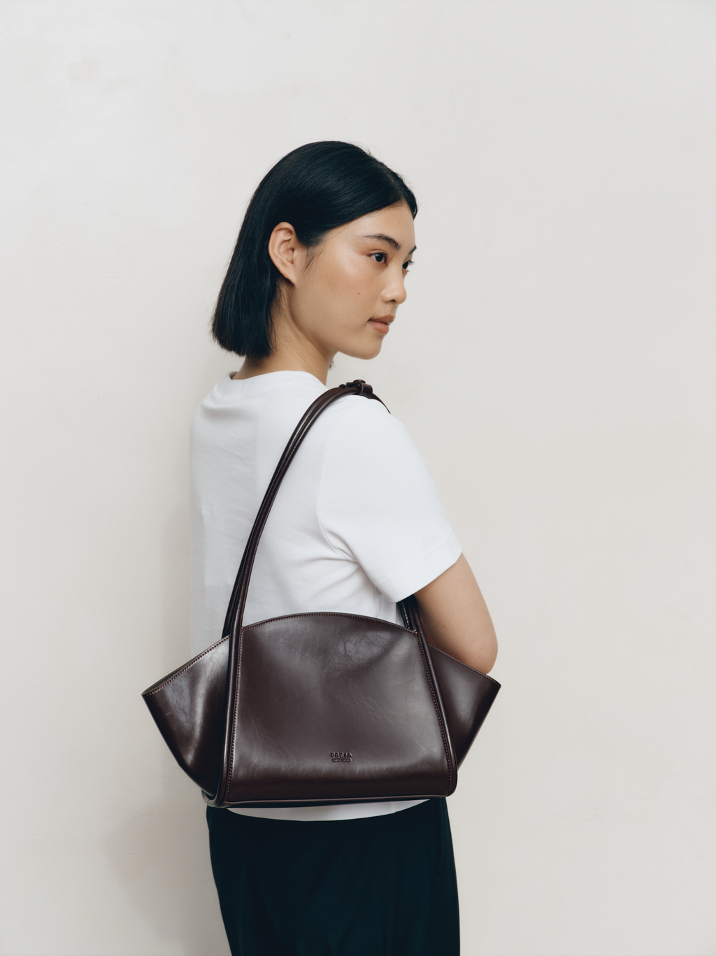 Freja New York Sylvie Bag - Raisin Gloss