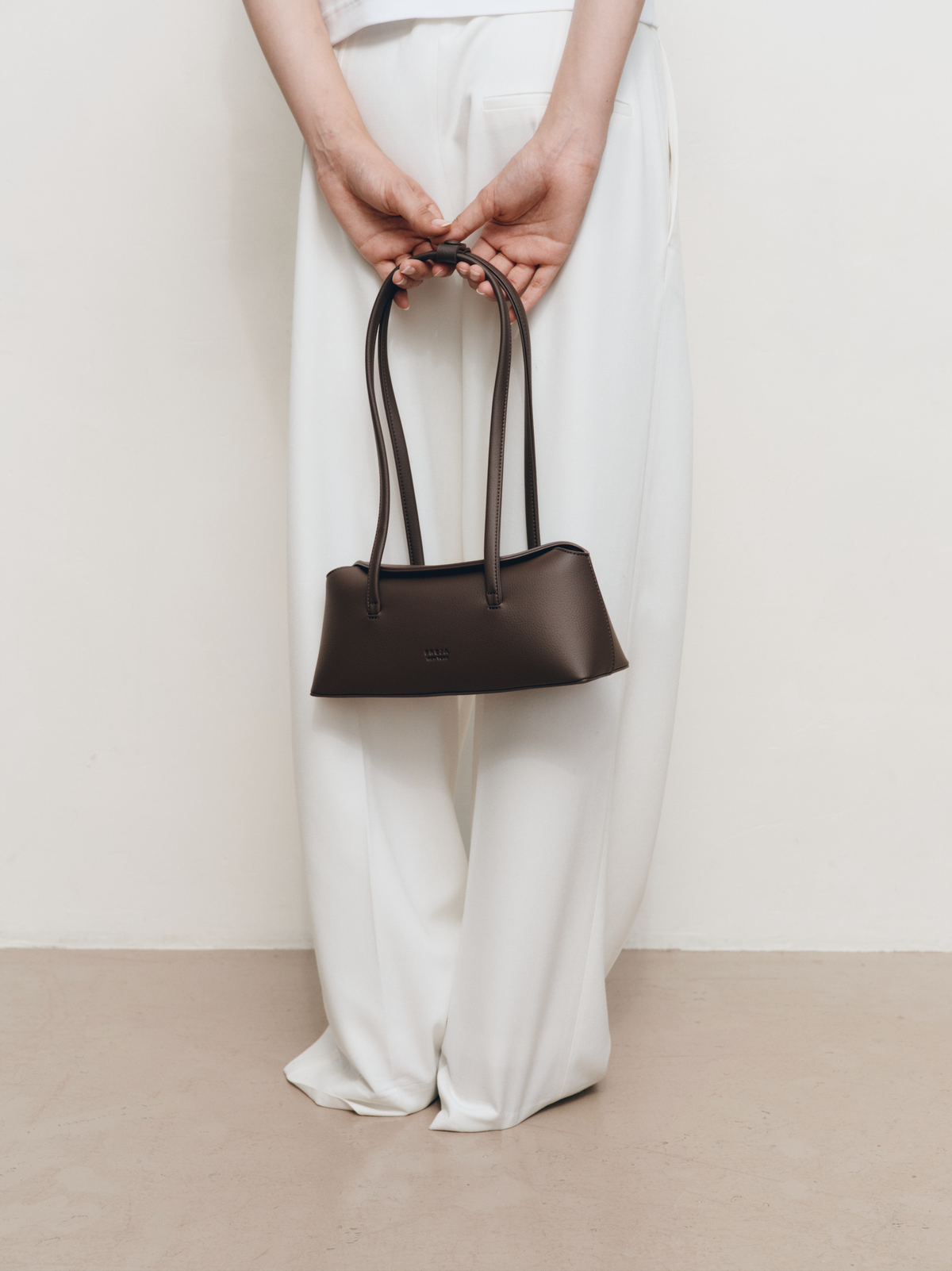 Freja New York Mini Chrystie Bag - Espresso