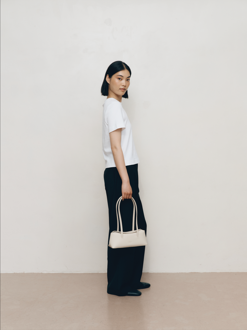 Freja New York Mini Chrystie Bag - Oat