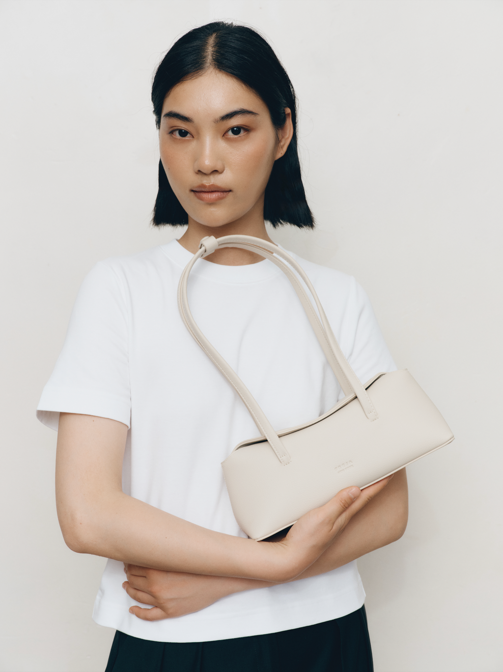 Freja New York Mini Chrystie Bag - Oat