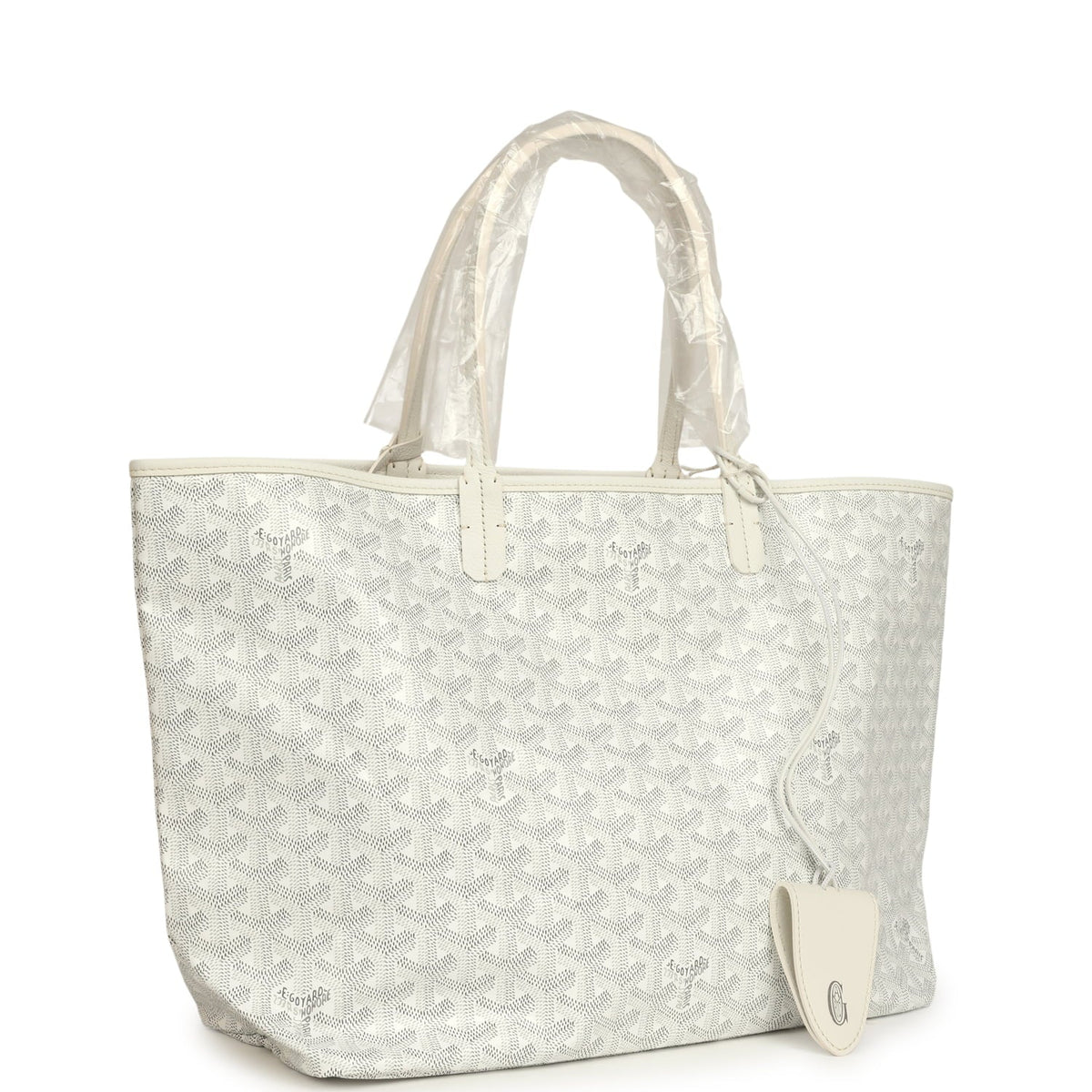 Goyard Saint Louis PM Tote - White