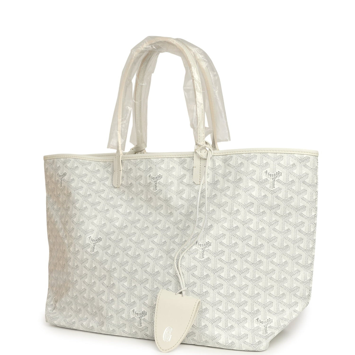 Goyard Saint Louis PM Tote - White