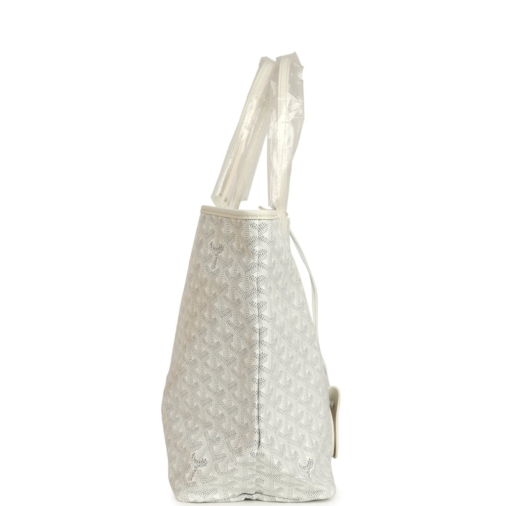 Goyard Saint Louis PM Tote - White
