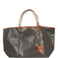Goyard Saint Louis GM Tote - Black / Tan