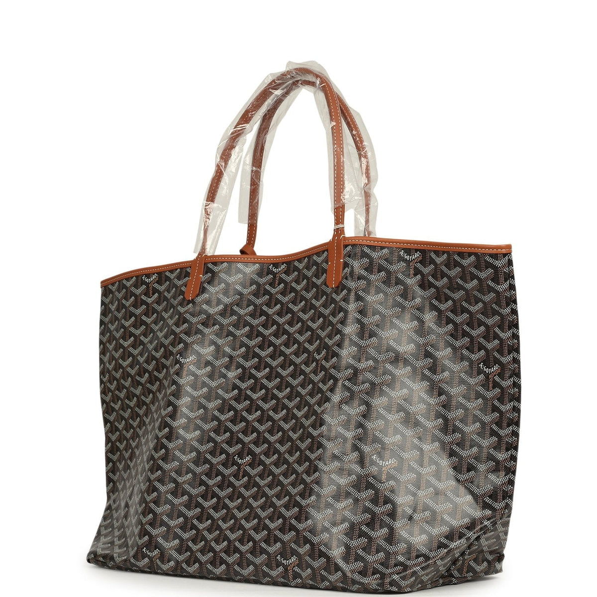 Goyard Saint Louis GM Tote - Black / Tan