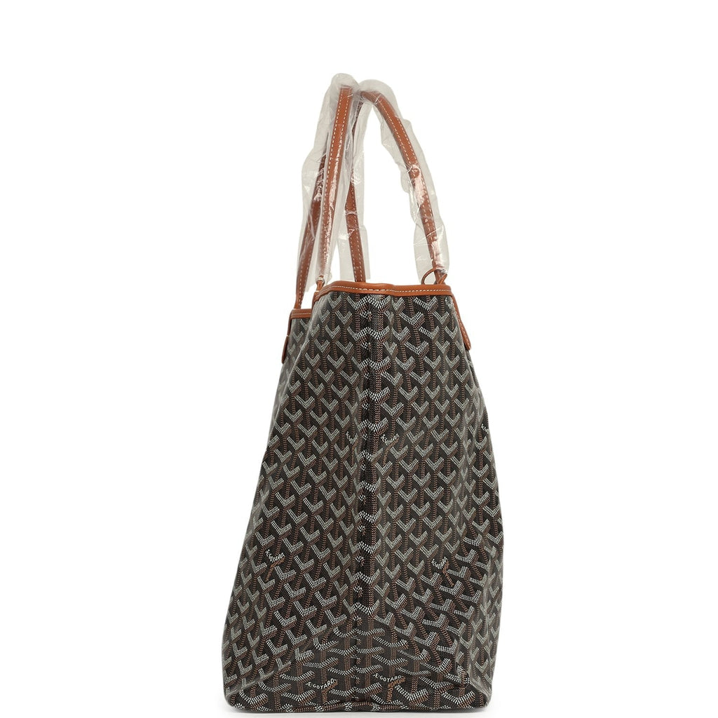 Goyard Saint Louis GM Tote - Black / Tan