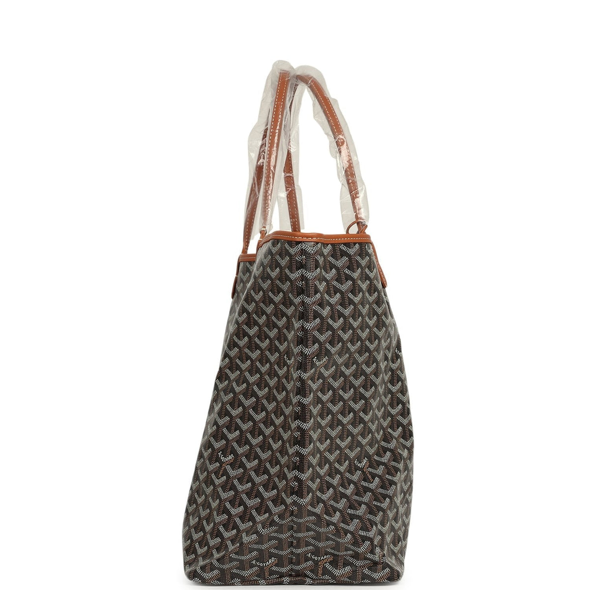 Goyard Saint Louis GM Tote - Black / Tan