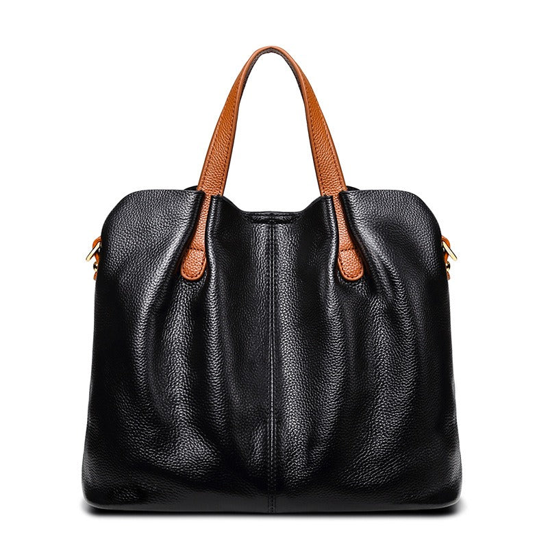 Alana | Sacs à main en cuir véritable Sac à main femme en cuir de vachette grain litchi