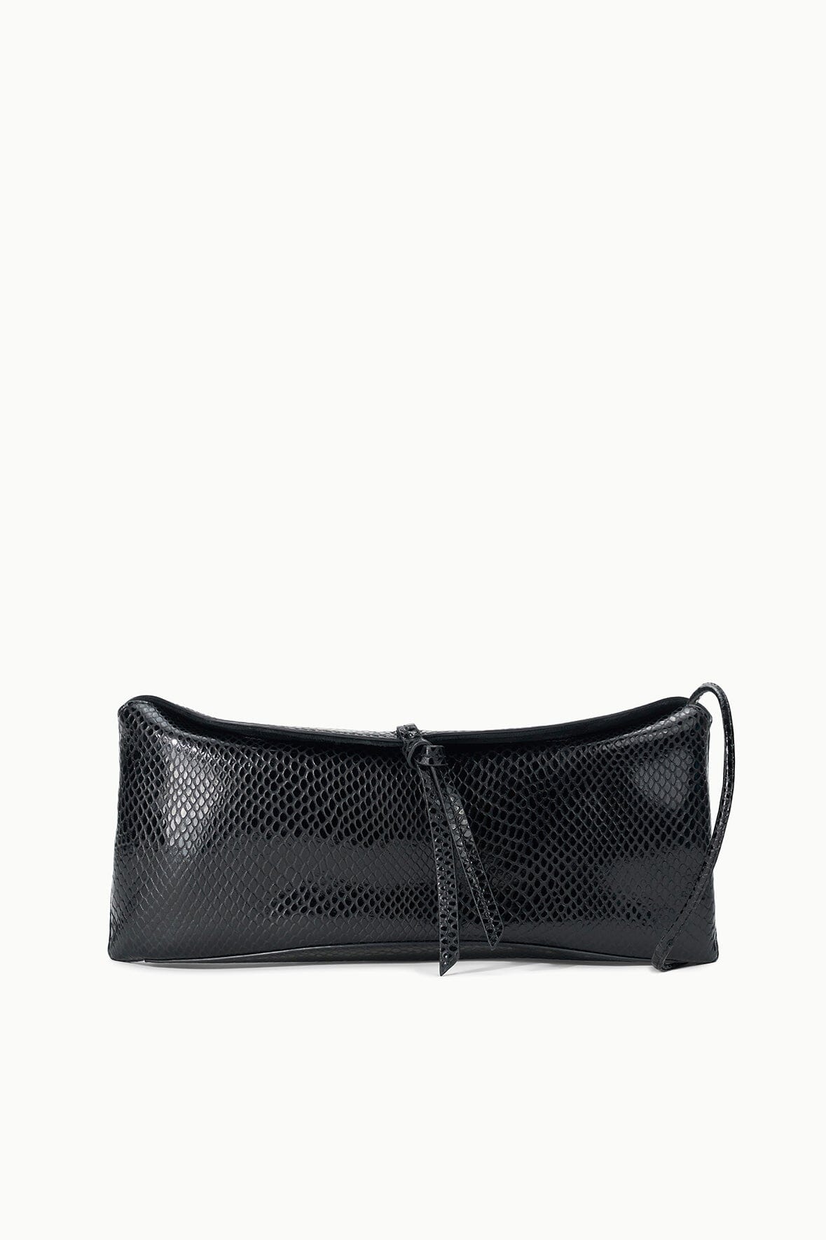Staud Eve Clutch - Black Snake