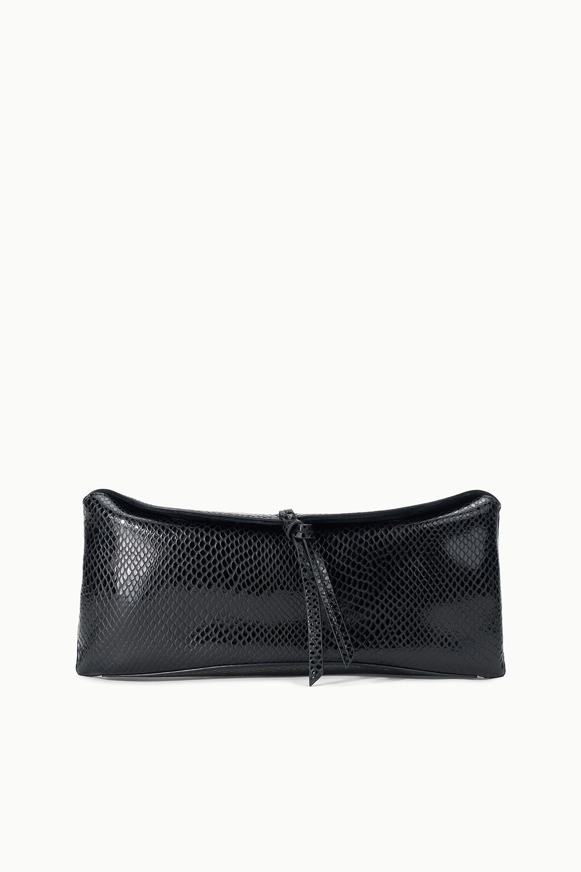 Staud Eve Clutch - Black Snake