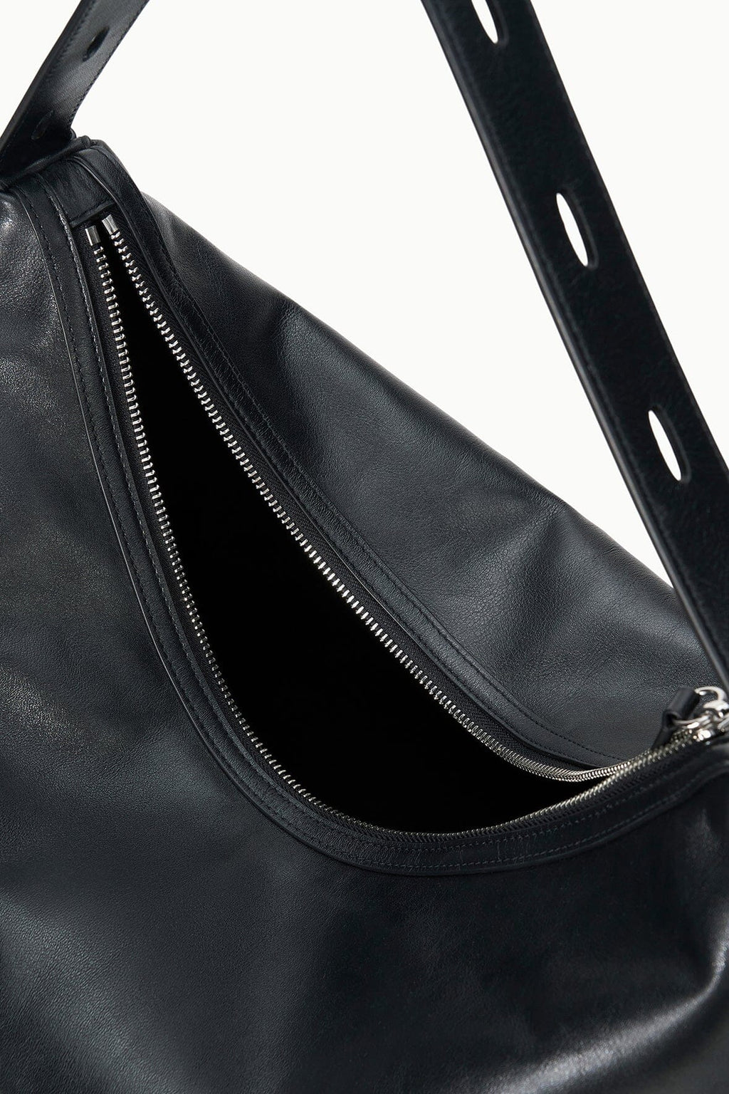 Staud Levi Hobo Bag - Black