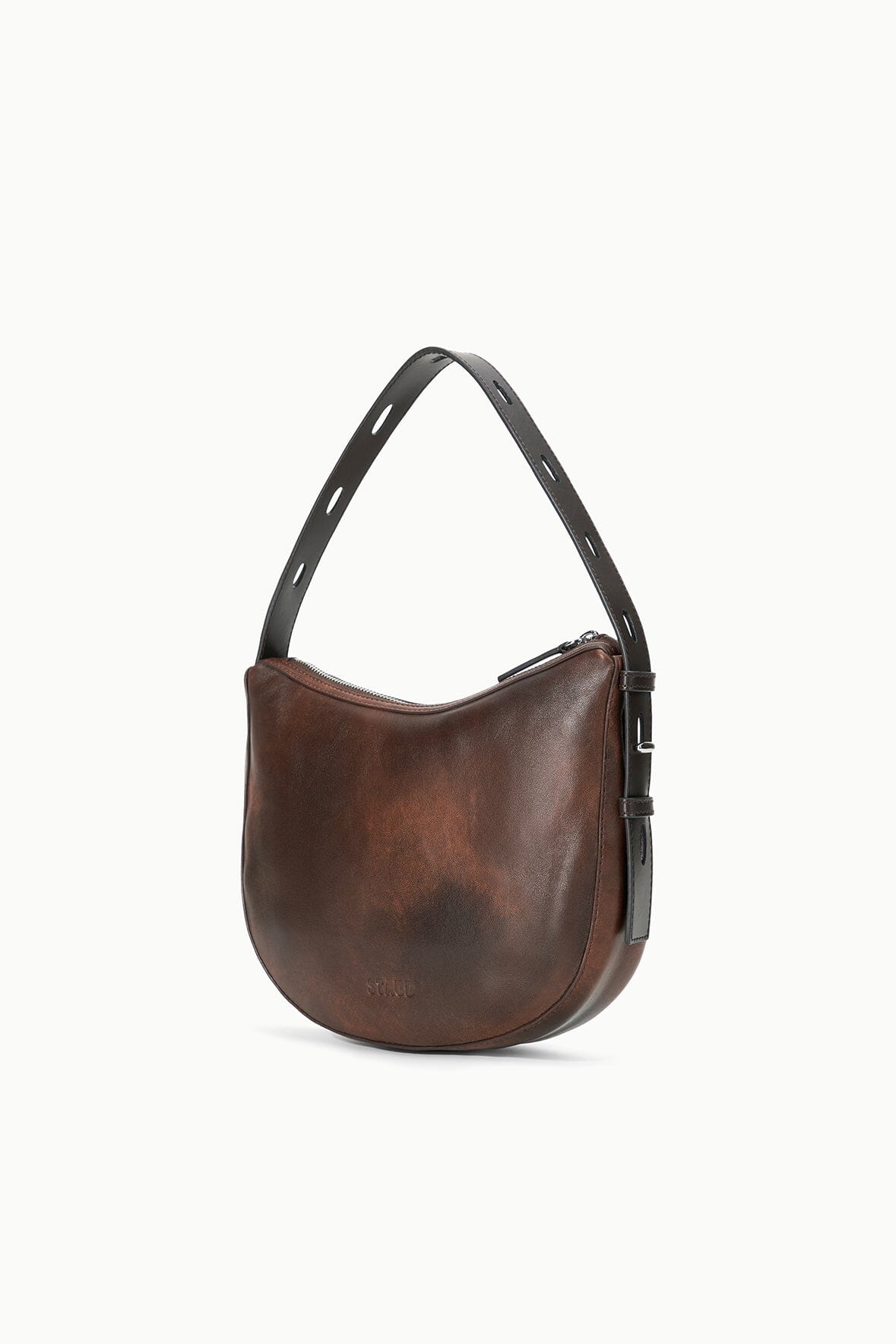 Staud Levi Bag - Espresso Distressed