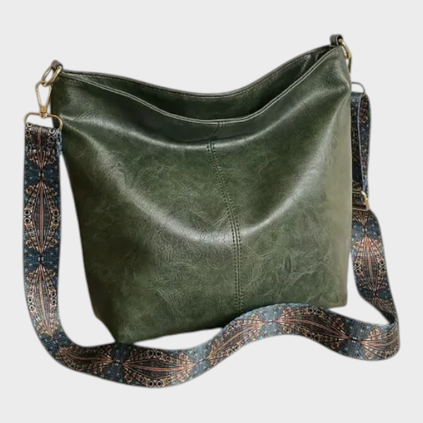 Demetra | Sac pour femme en similicuir PU léger vert