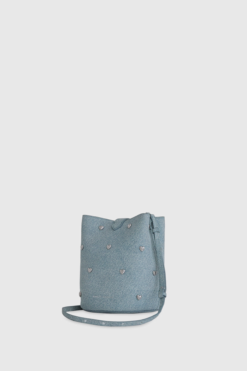 Rebecca Minkoff Small Heart Bucket - Denim