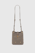 Rebecca Minkoff Small Heart Bucket - Nude