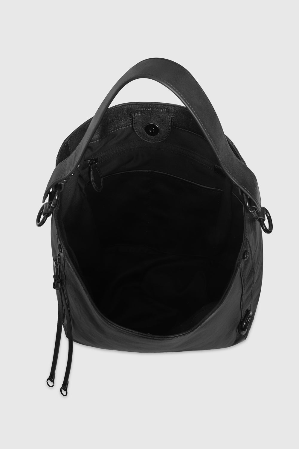 Rebecca Minkoff M.A.B. Hobo - Black / Black Shellac