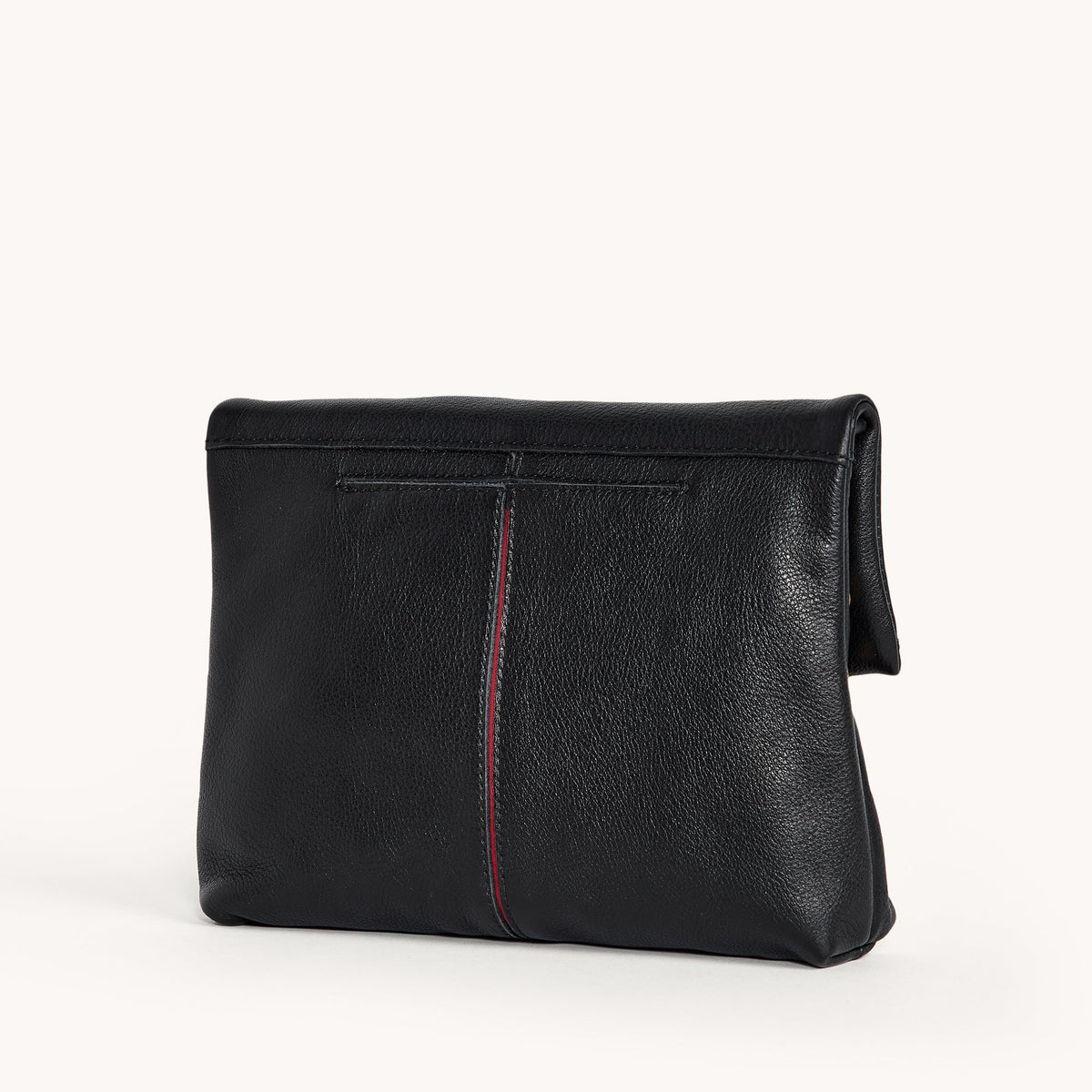 Hammitt VIP Medium - Black / Brushed Gold Red Zip