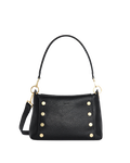 Hammitt Bryant Medium - Black / Brushed Gold Red Zip