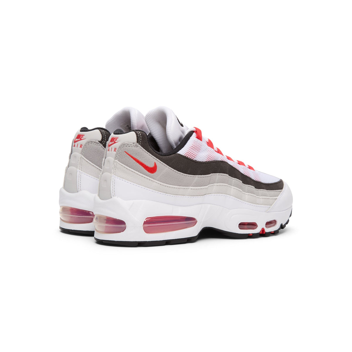 Nike Air Max 95 Big Bubble - White / Comet Red / Neutral Grey