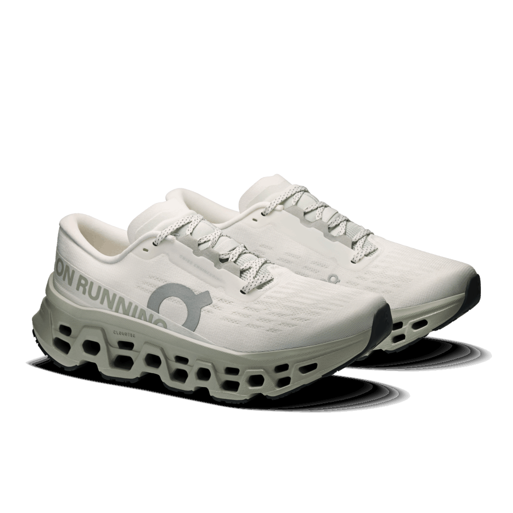 On Cloudmonster Women's - Ivory / Tin