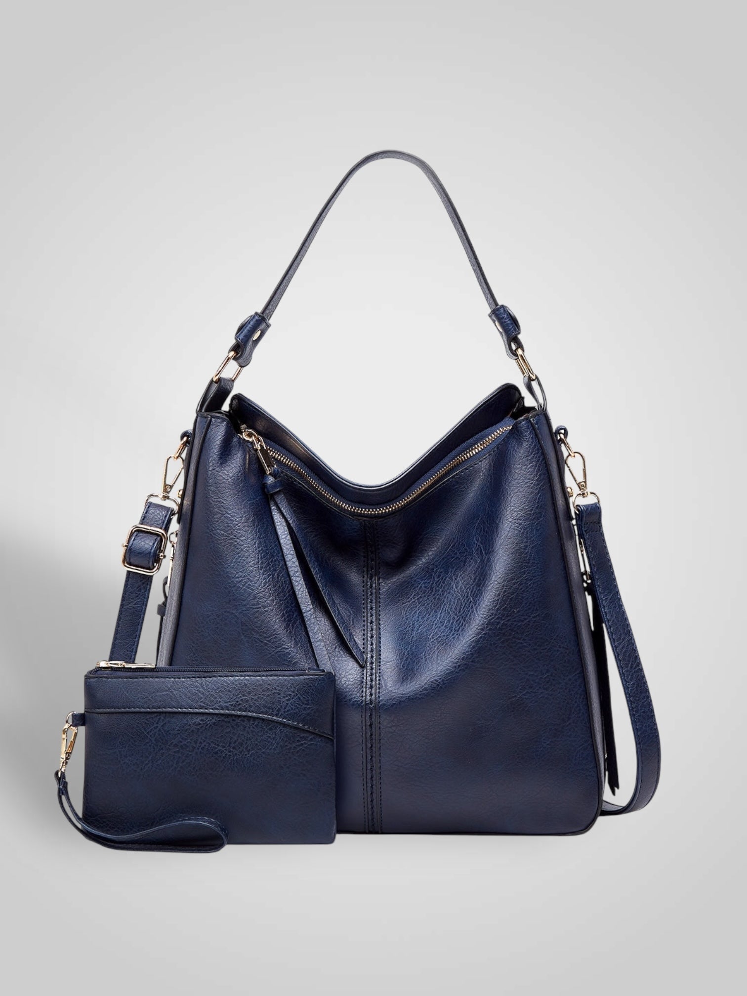 Souf | Sac hobo antivol en cuir de luxe