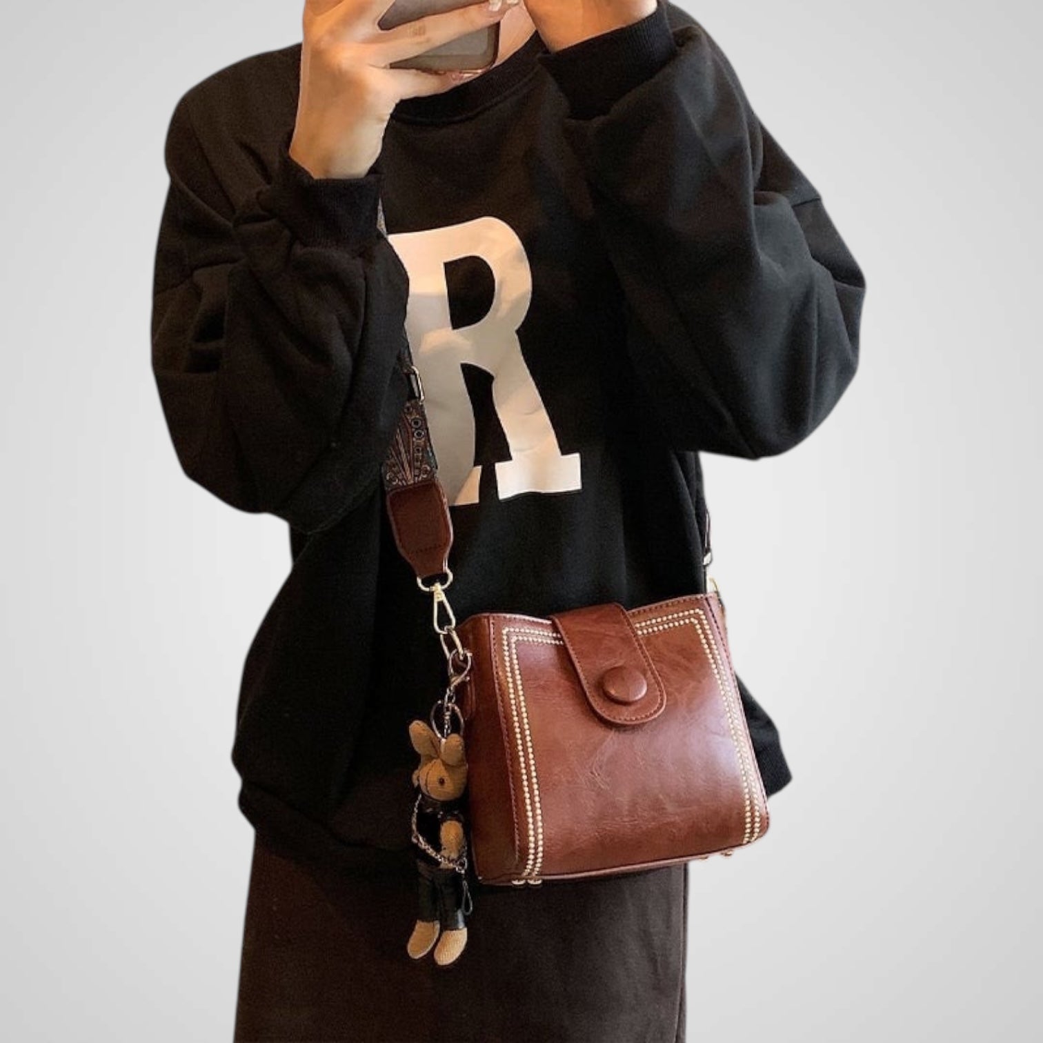 Urine | Sac rétro avec bandoulière large ajustable