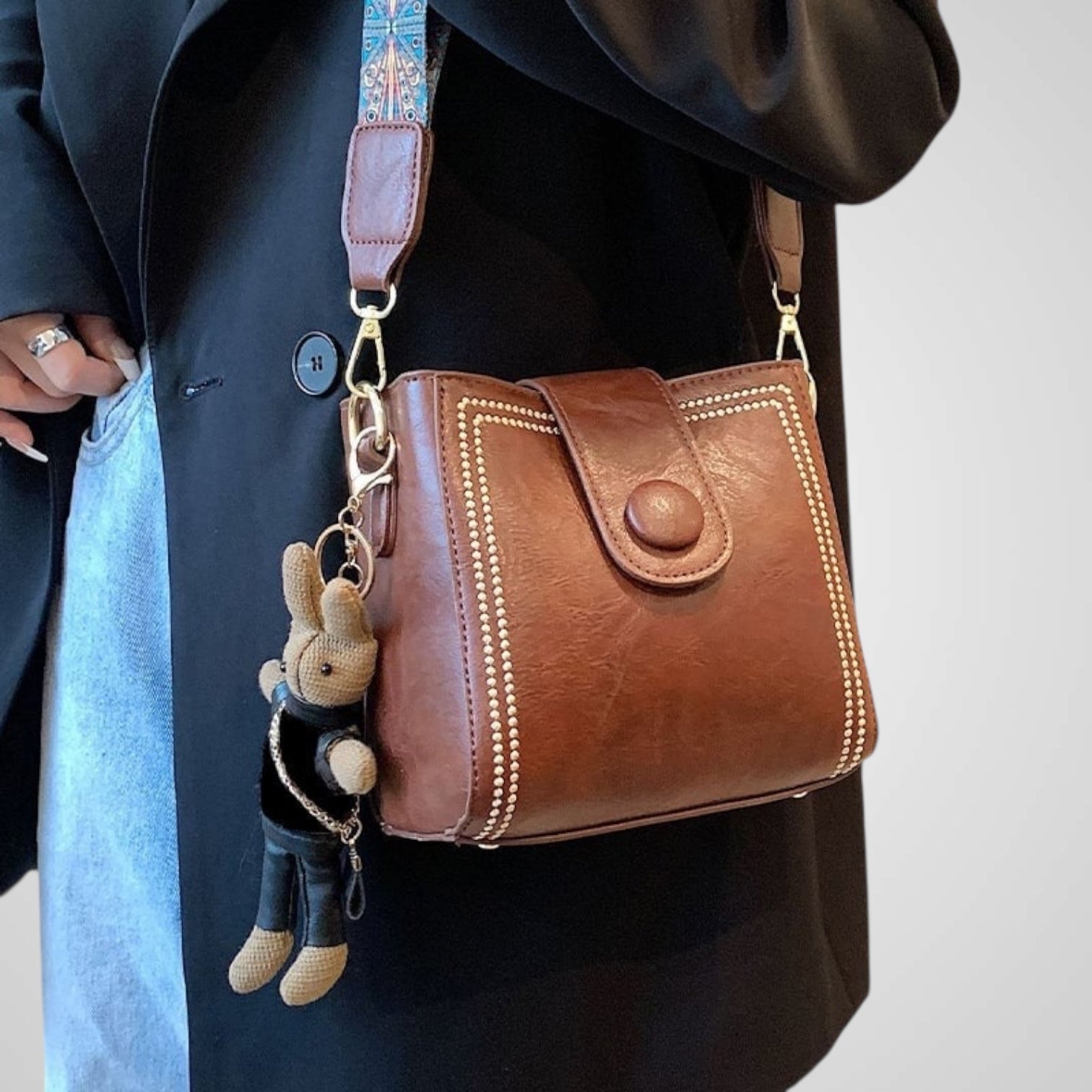 Urine | Sac rétro avec bandoulière large ajustable