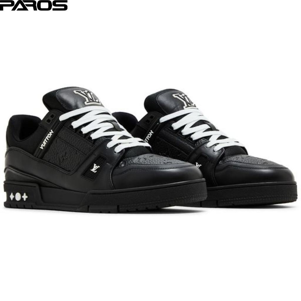 Louis Vuitton LV Trainer - Black Embossed Monogram