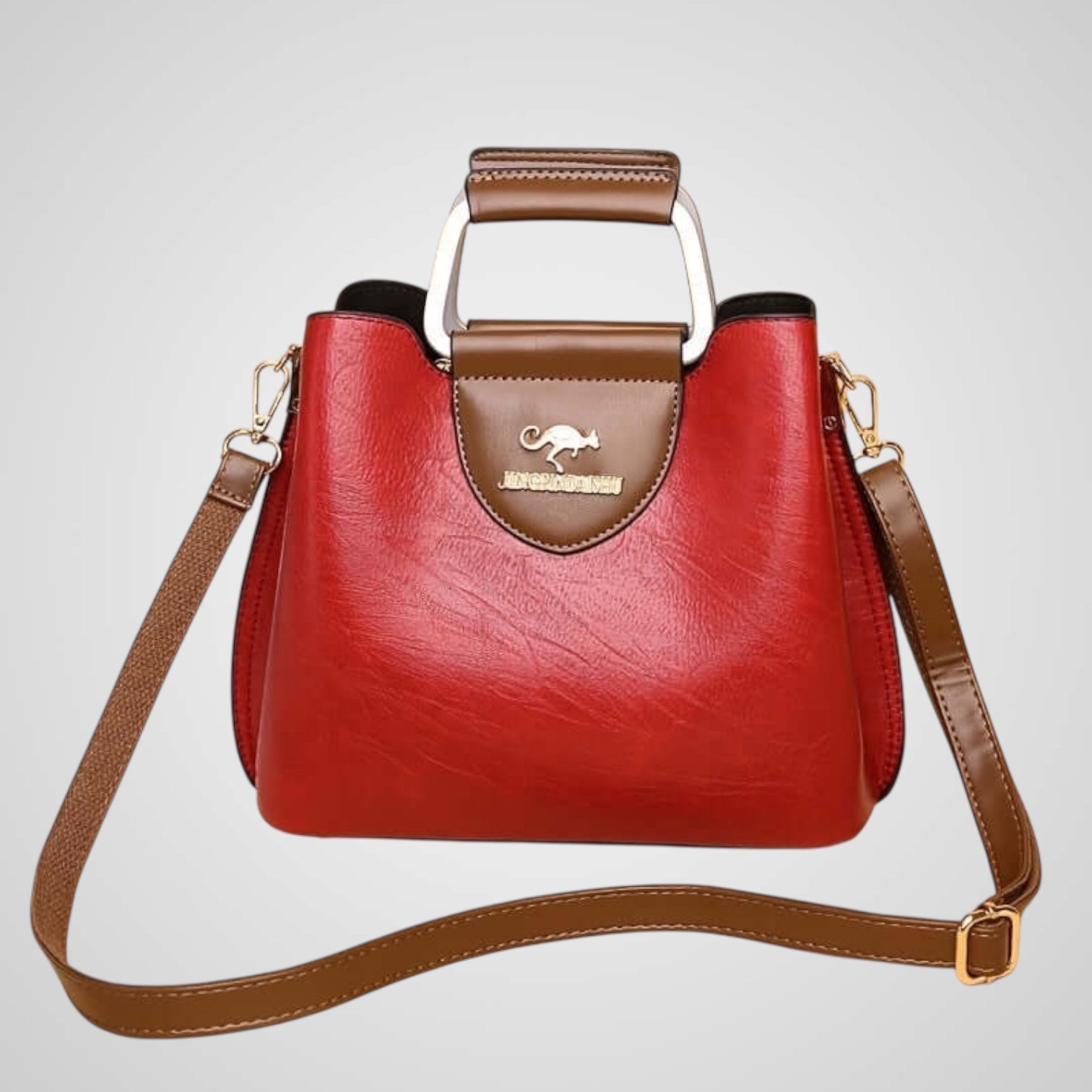 Anna | Sac en cuir bicolore élégant