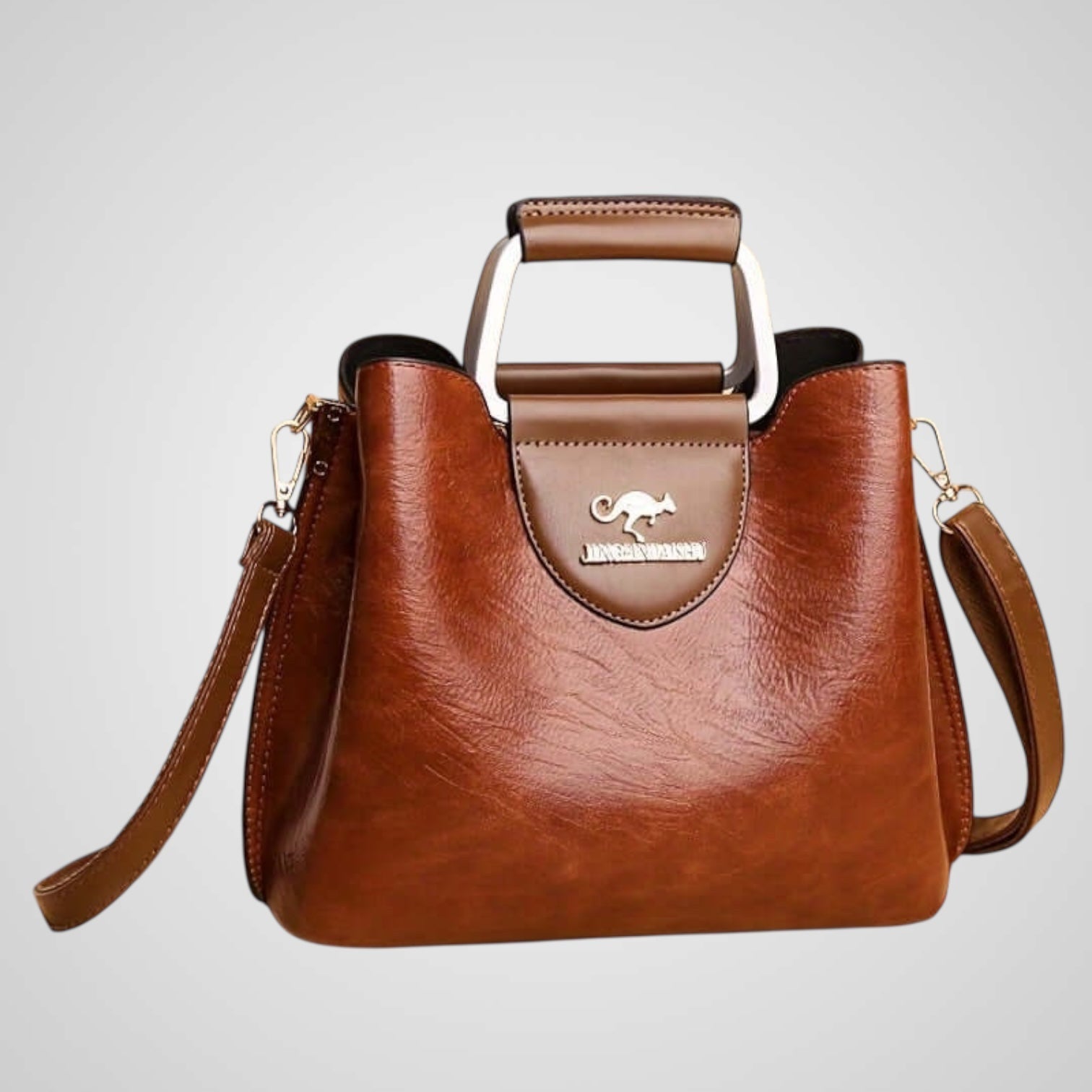 Anna | Sac en cuir bicolore élégant