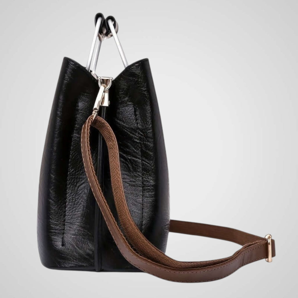Anna | Sac en cuir bicolore élégant