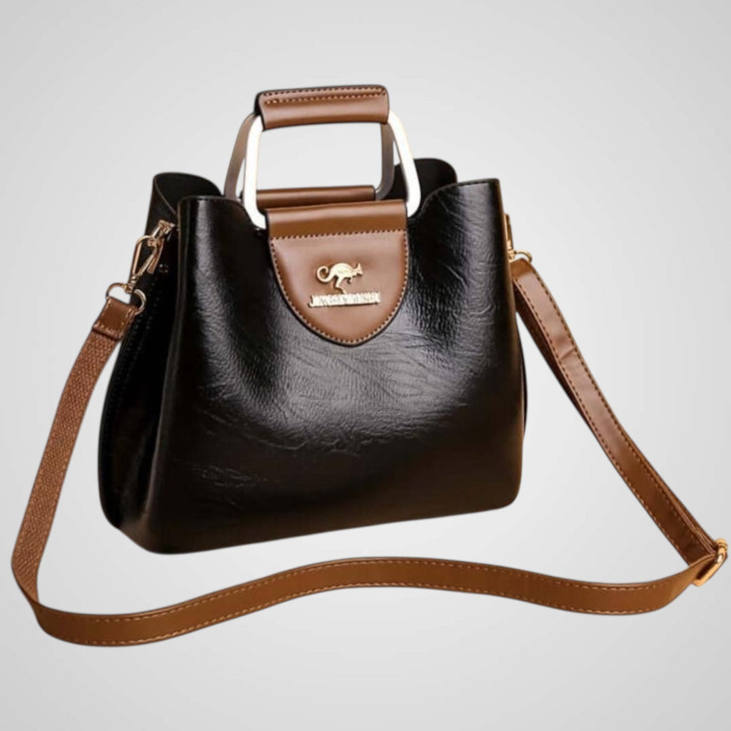 Anna | Sac en cuir bicolore élégant