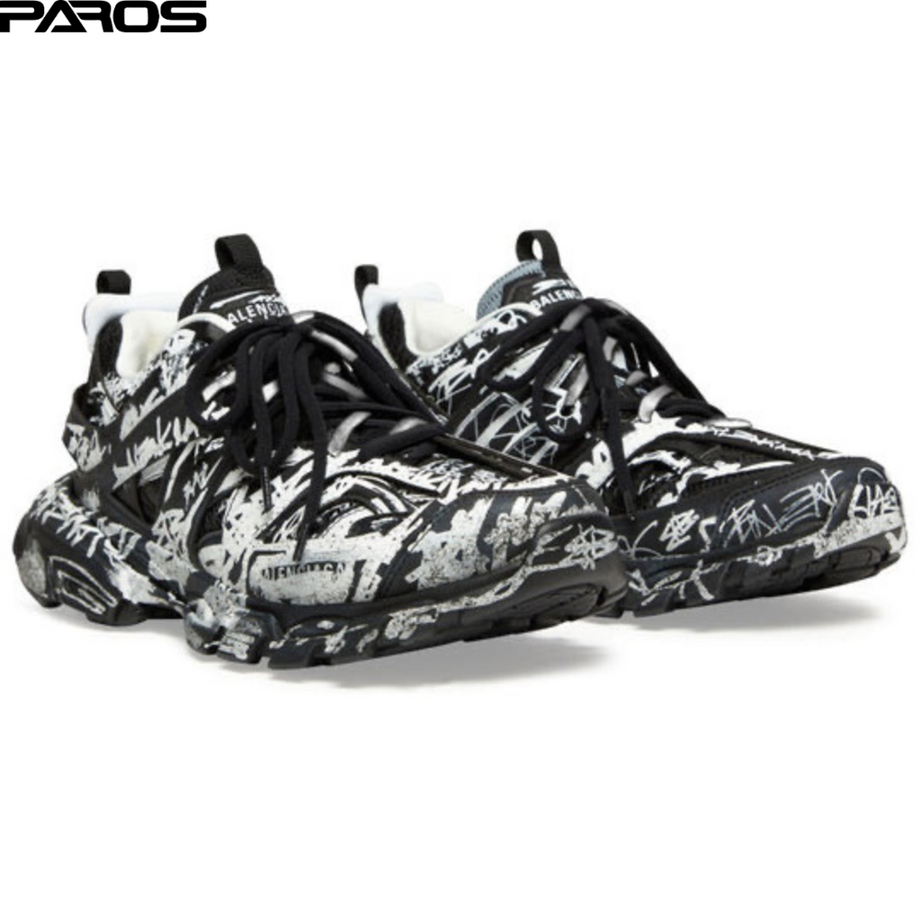 Balenciaga Track - Graffiti Black / White