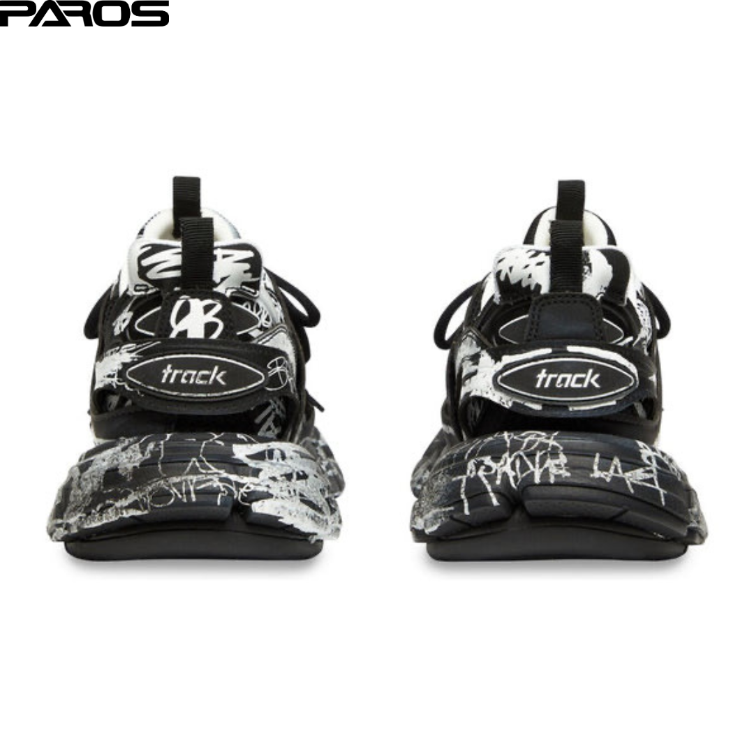Balenciaga Track - Graffiti Black / White