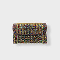 Stellina | Sac à bandoulière élégant avec chaîne et diamants de couleur