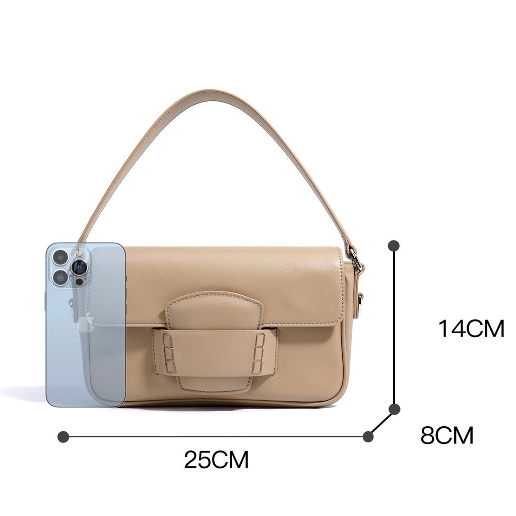 Ismène | Sac minimaliste avec rabat pliant