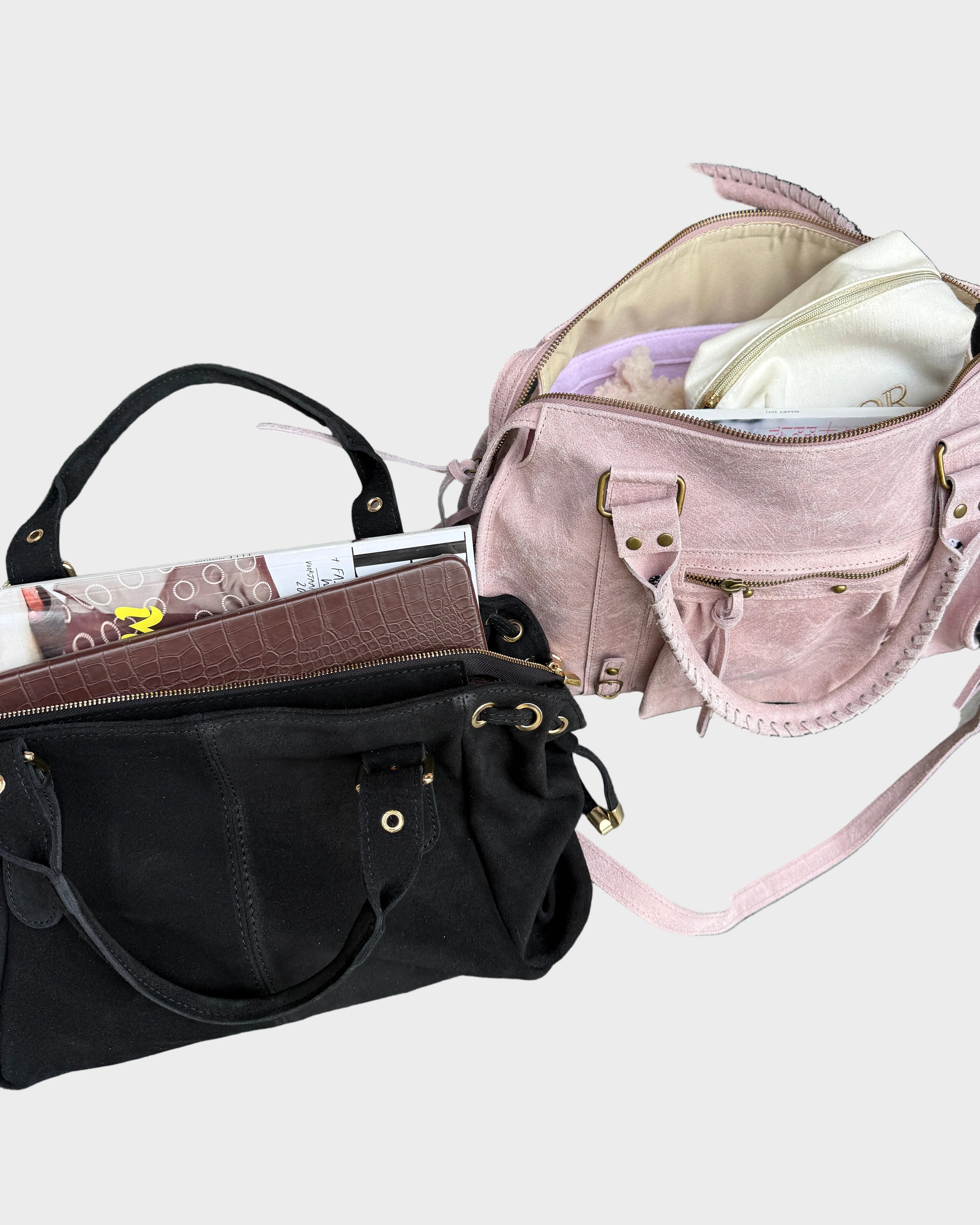 FC1-Sac It girl rose vanille