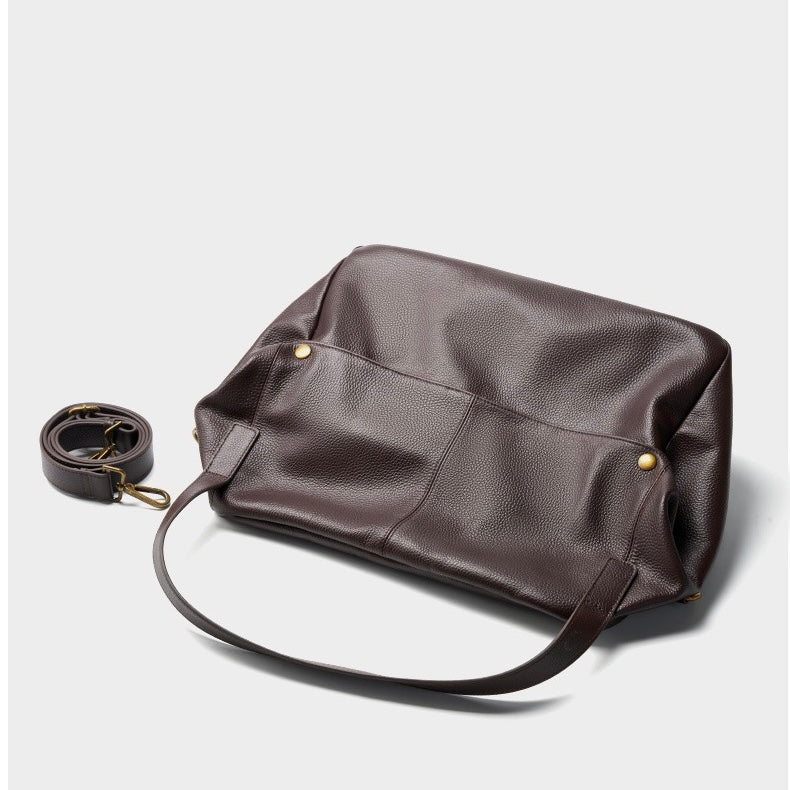 Adriani | Sac minimaliste souple en cuir véritable, idéal au quotidien