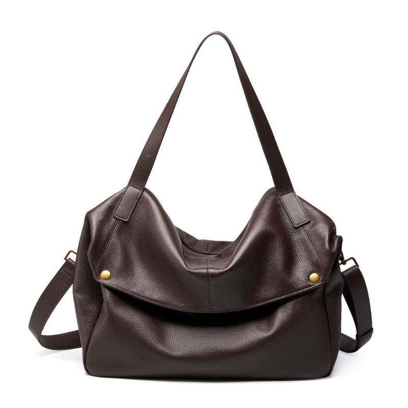 Adriani | Sac minimaliste souple en cuir véritable, idéal au quotidien