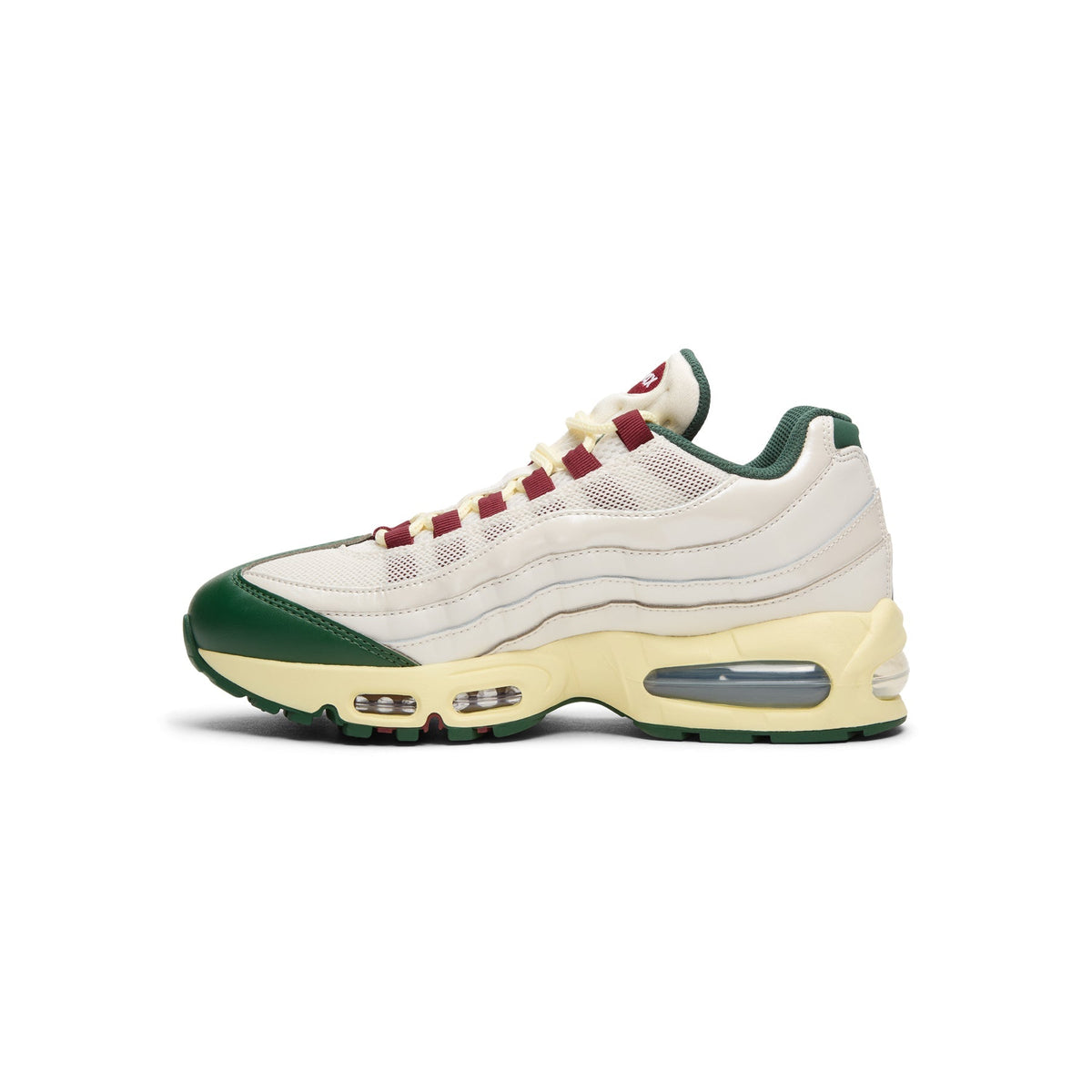 Nike Air Max 95 Big Bubble - Phantom / Team Red / Fir / Alabaster