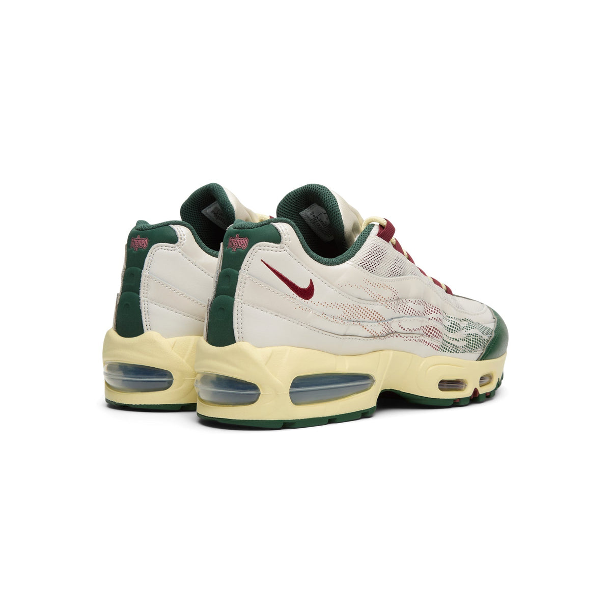 Nike Air Max 95 Big Bubble - Phantom / Team Red / Fir / Alabaster