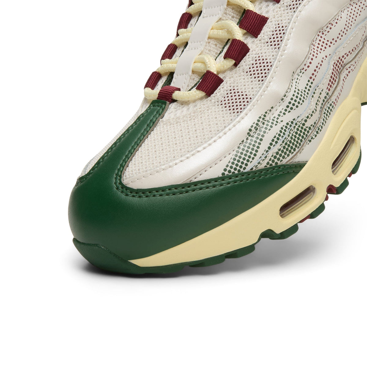 Nike Air Max 95 Big Bubble - Phantom / Team Red / Fir / Alabaster