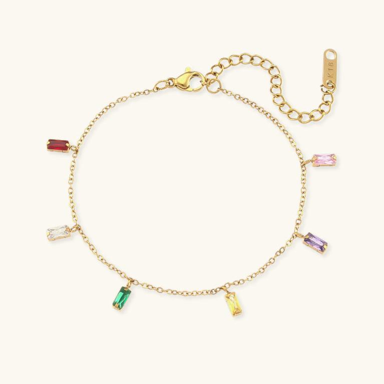 Bracelet pierre précieuse Josephine en or pour femme