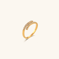 Bague Celestine en or à diamants pour femme