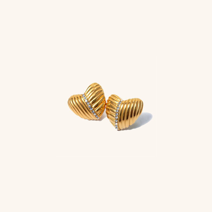 Boucles d'oreilles Selene en or pour femme