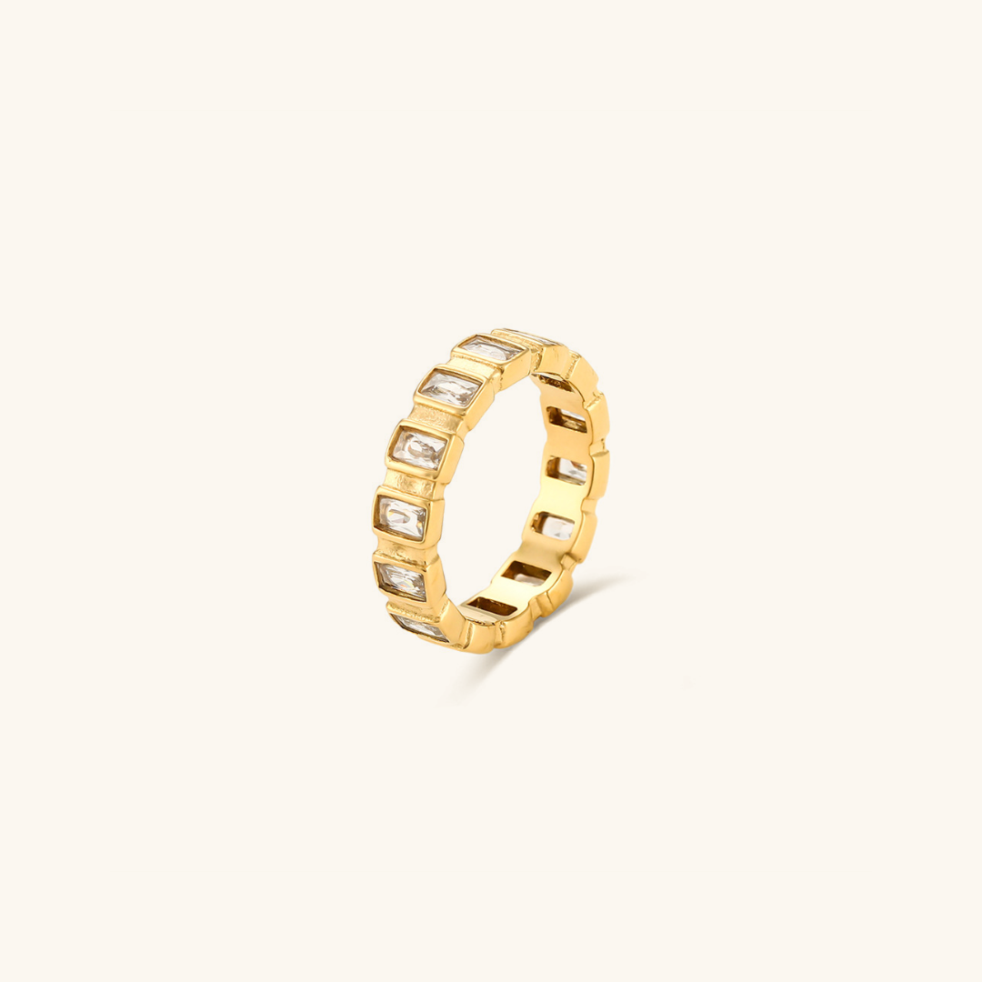 Bague Calla en or 18 carats à diamants pour femme
