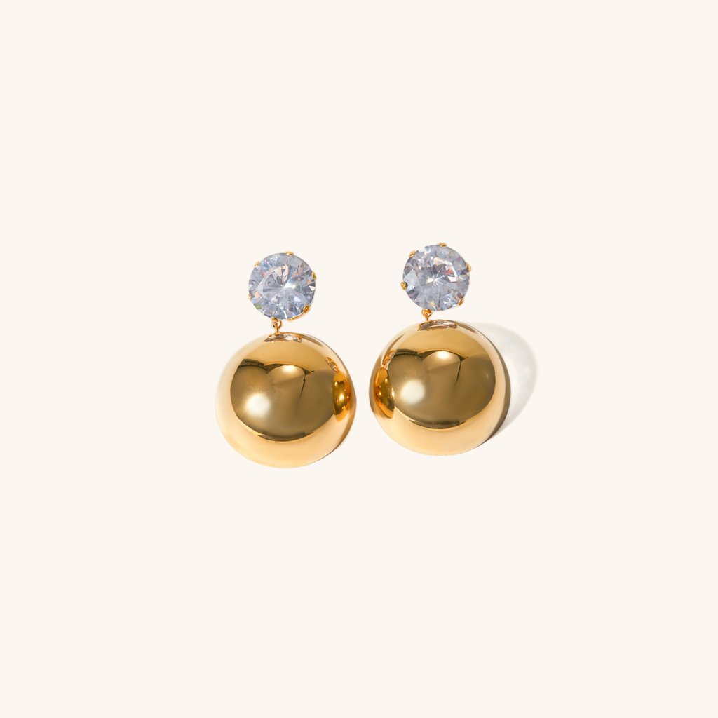 Boucles d'oreilles Gretta en or pour femme