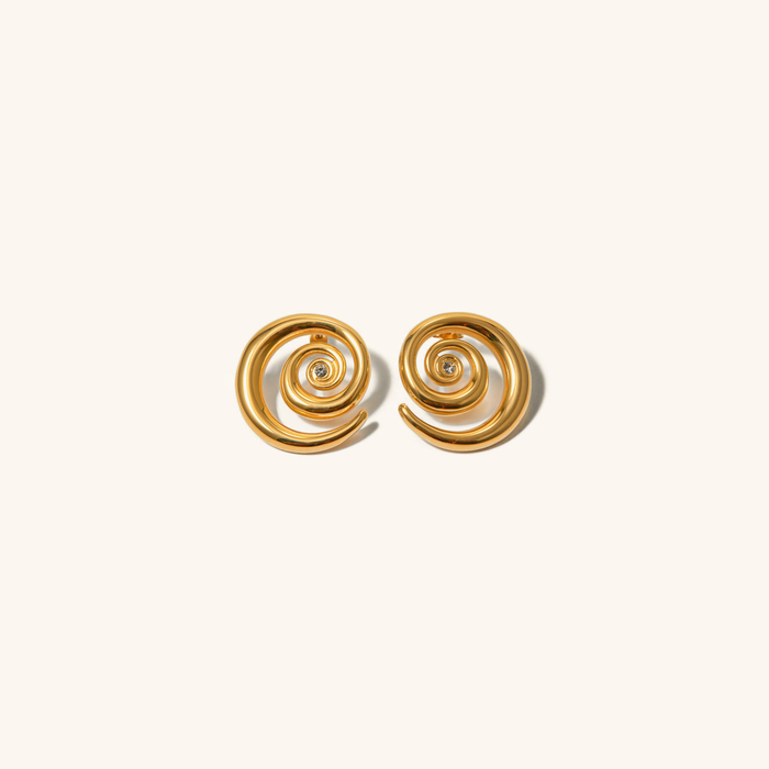 Boucles d'oreilles Tilly en or à diamant pour femme